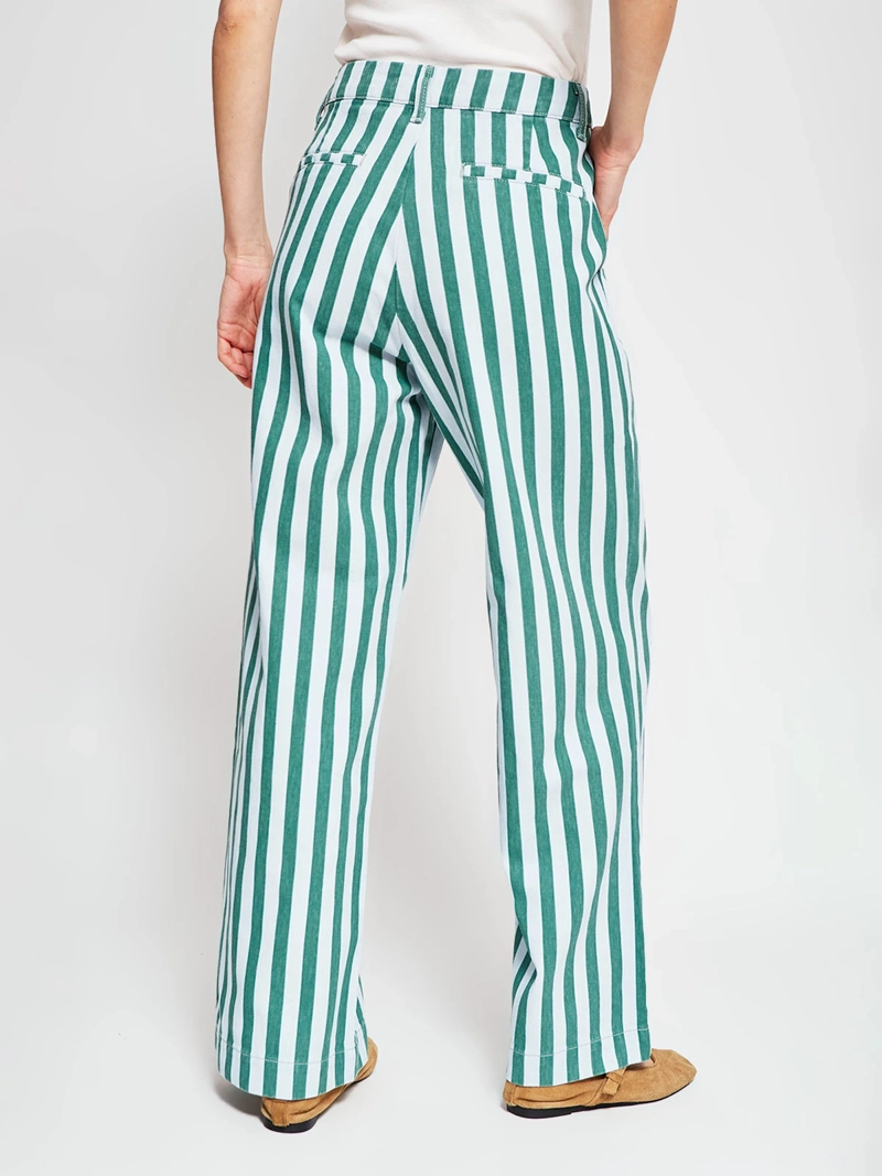 JEANS MUJER MARQUIS - BELÉN SOTO ALGODÓN STRAIGHT RAYAS - 4