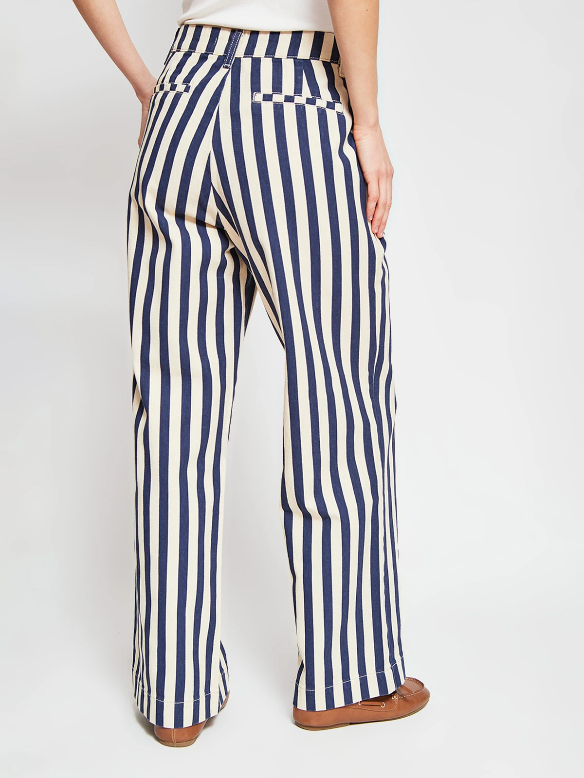 JEANS MUJER MARQUIS - BELÉN SOTO ALGODÓN STRAIGHT RAYAS - 3