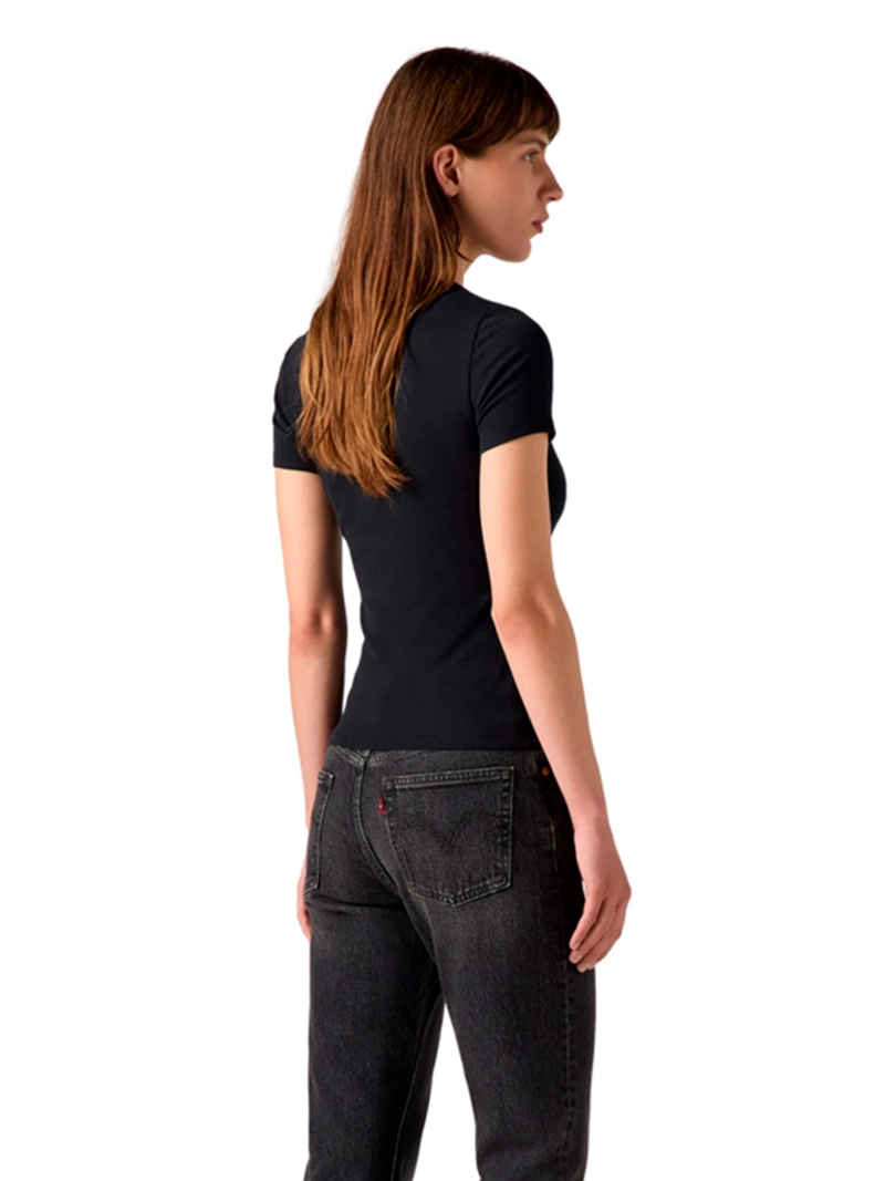 POLERA MUJER LEVI'S ALGODÓN MANGA CORTA - 2