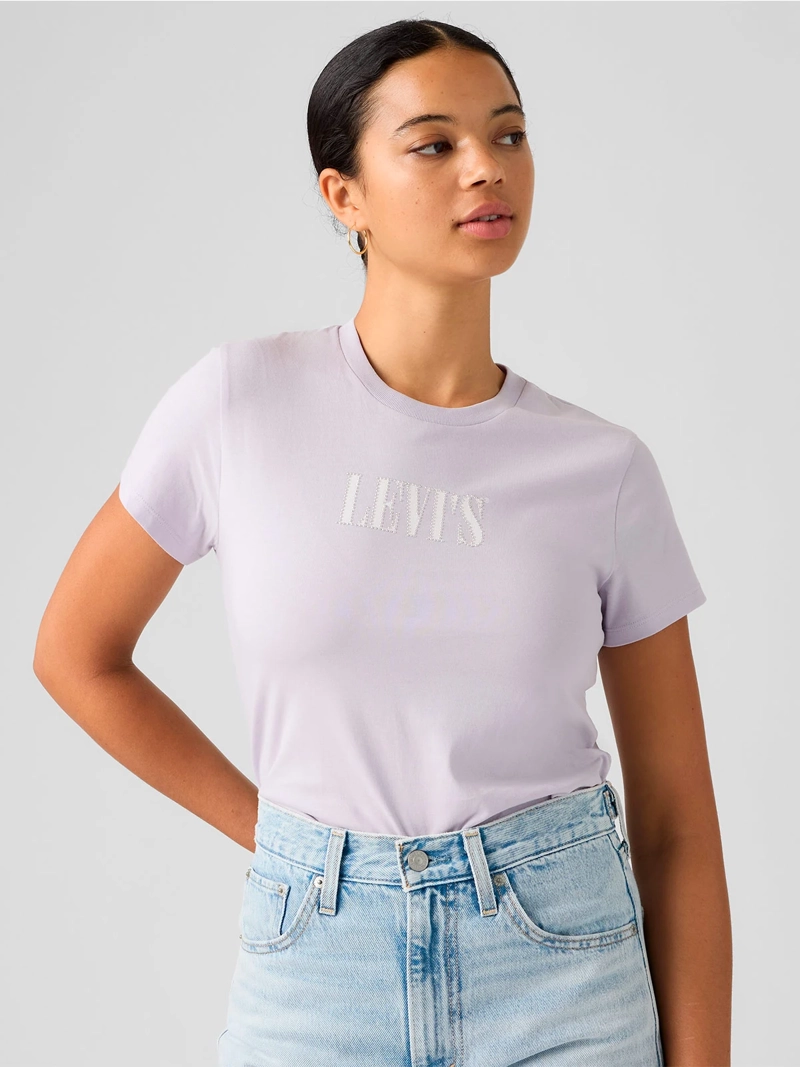 POLERA MUJER LEVI'S ALGODÓN MANGA CORTA - 2