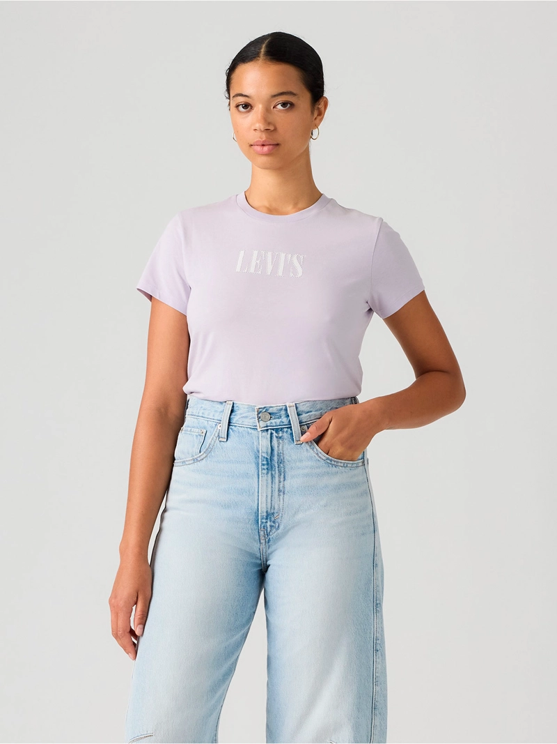 POLERA MUJER LEVI'S ALGODÓN MANGA CORTA