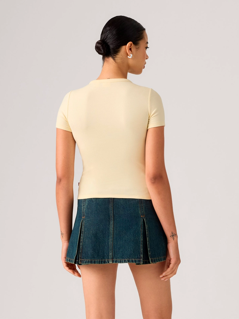 POLERA MUJER LEVI'S ALGODÓN MANGA CORTA - 3
