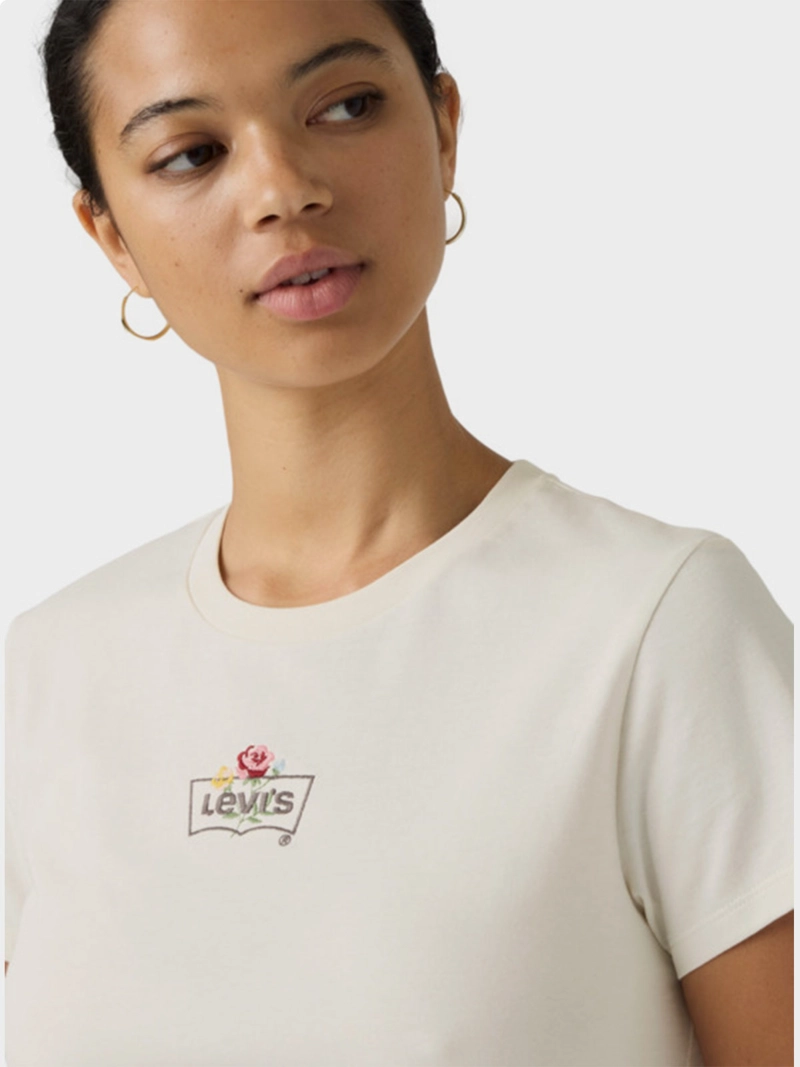 POLERA MUJER LEVI'S MANGA CORTA ALGODÓN - 4