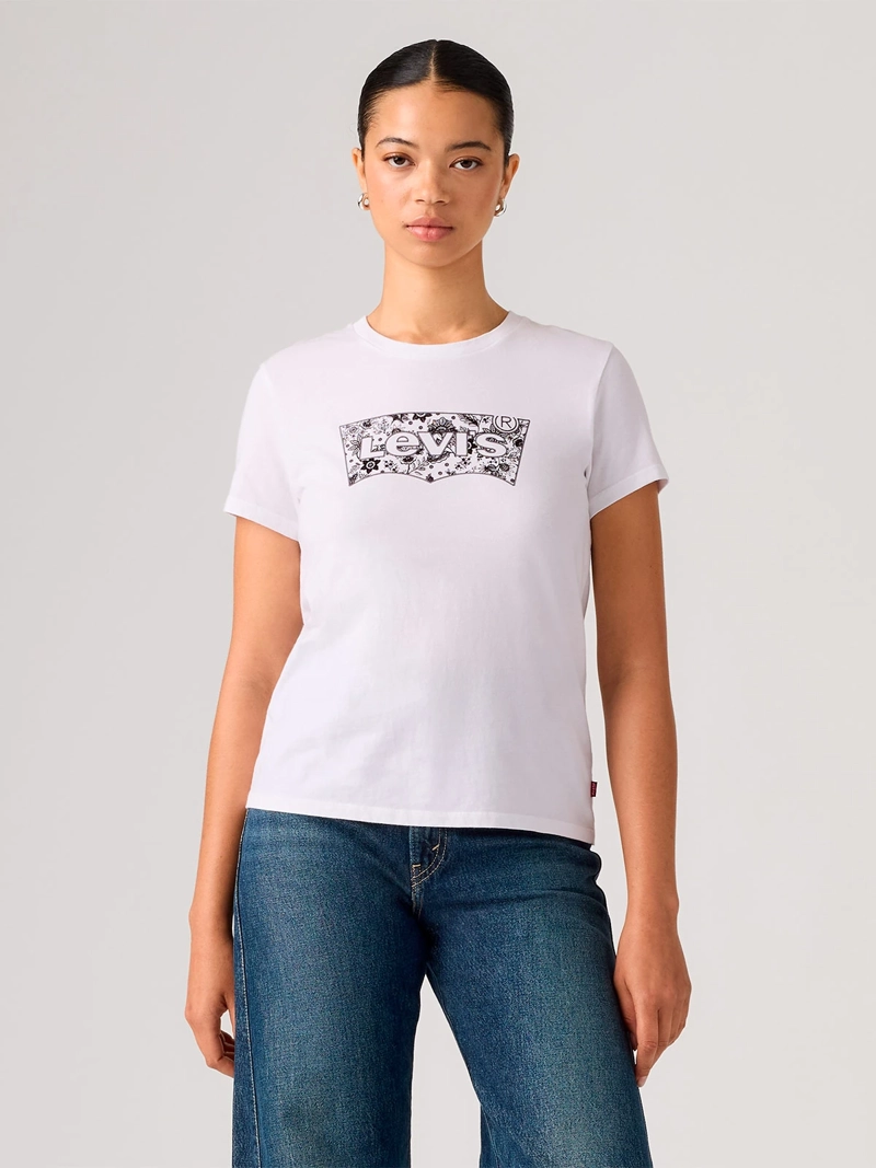 POLERA MUJER LEVI'S ALGODÓN MANGA CORTA - 2