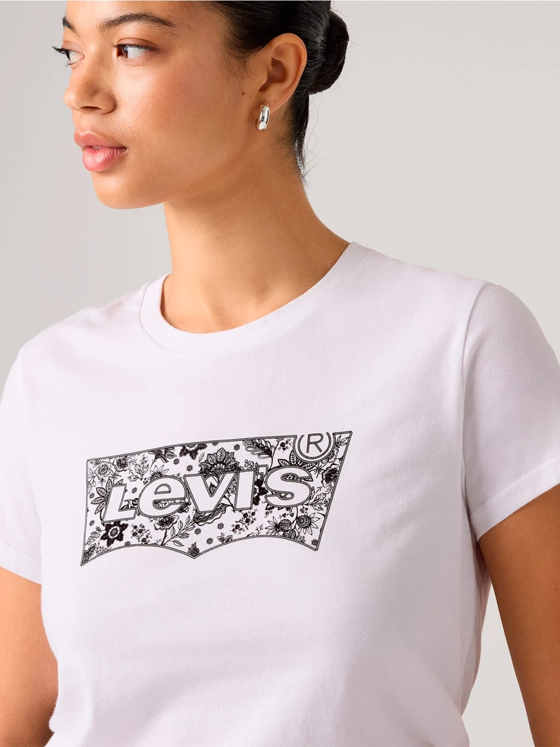 POLERA MUJER LEVI'S ALGODÓN MANGA CORTA - 4
