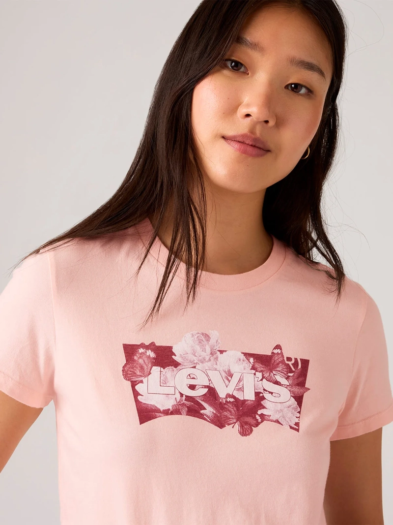 POLERA MUJER LEVI'S ALGODÓN MANGA CORTA - 4