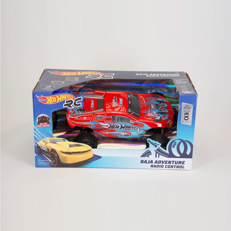 AUTO DE JUGUETE HOT WHEELS OFF ROAD 1:14 BAJA ROJA - 2