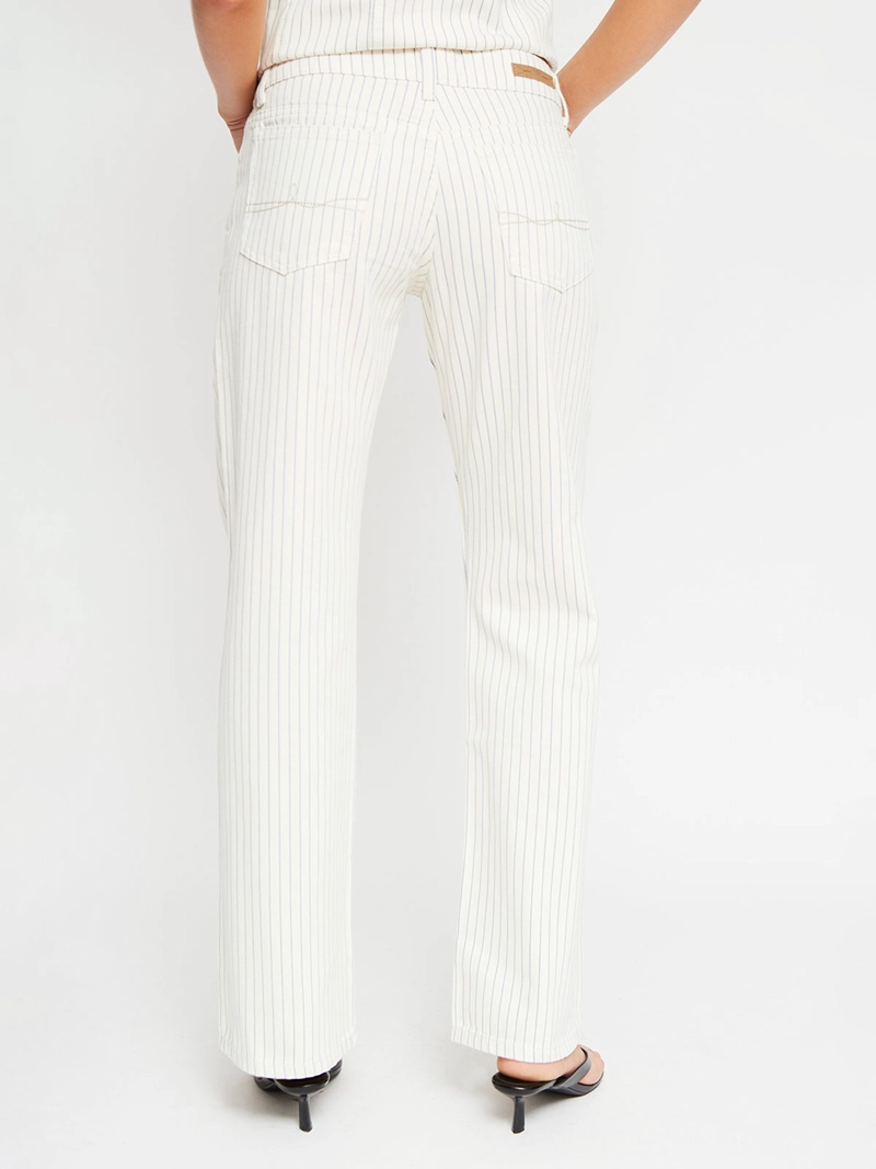 JEANS MUJER INDEX ALGODÓN RAYAS - 3