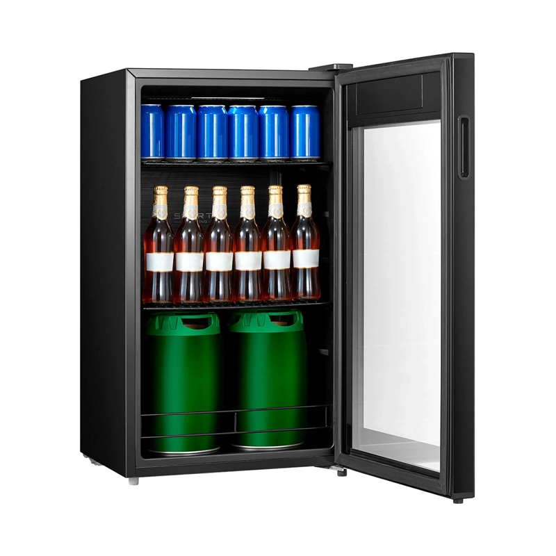 REFRIGERADOR MONO PUERTA MIDEA BEERCOOLER MDRW150FGG22 82L NO FROST NEGRO - 6