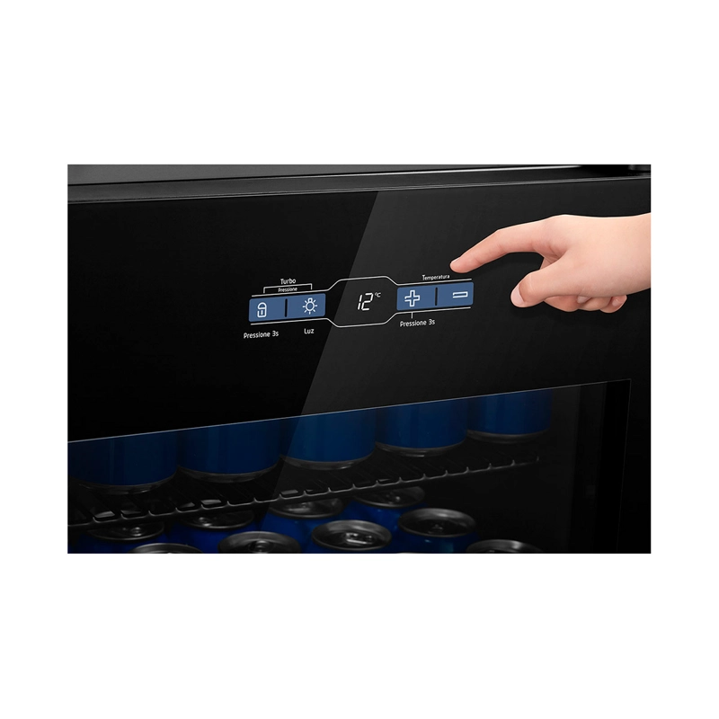REFRIGERADOR MONO PUERTA MIDEA BEERCOOLER MDRW150FGG22 82L NO FROST NEGRO - 10