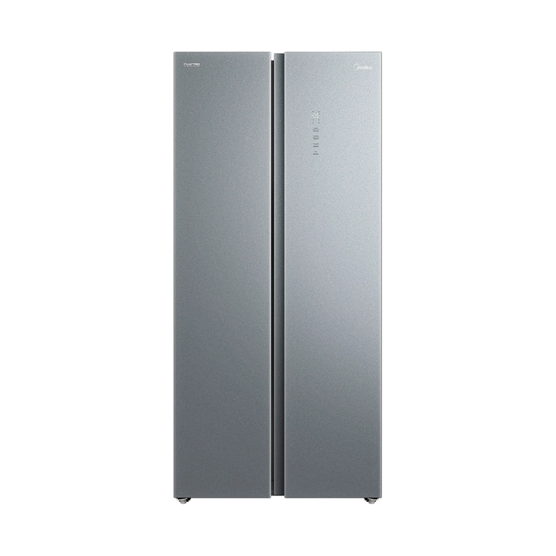REFRIGERADOR SIDE BY SIDE MIDEA MDRS629FGE50 461L NO FROST PLATA - 2