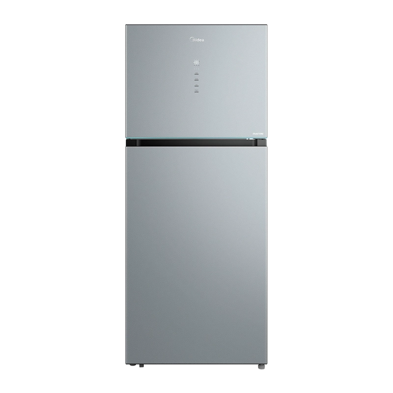REFRIGERADOR TOP FREEZER MIDEA MDRT611EVE50 454L NO FROST PLATA - 2