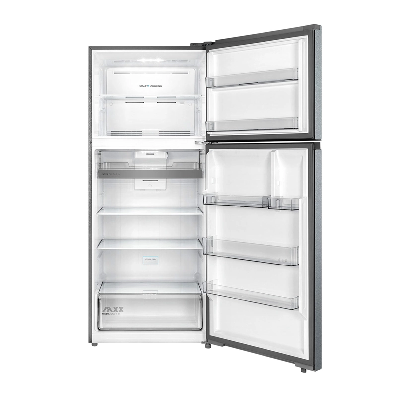 REFRIGERADOR TOP FREEZER MIDEA MDRT611EVE50 454L NO FROST PLATA - 3