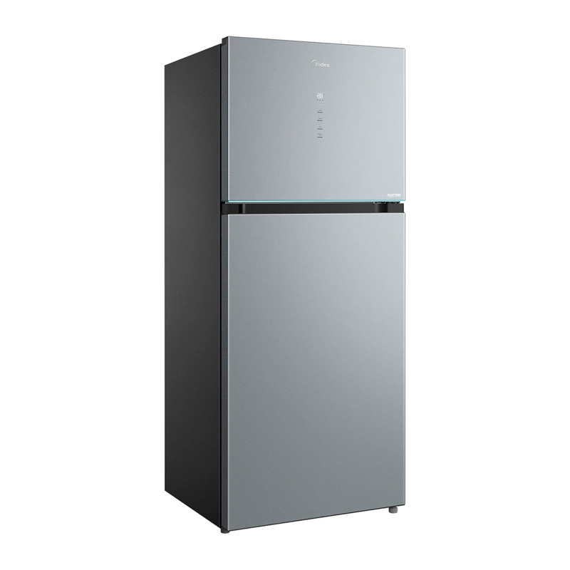 REFRIGERADOR TOP FREEZER MIDEA MDRT611EVE50 454L NO FROST PLATA - 5