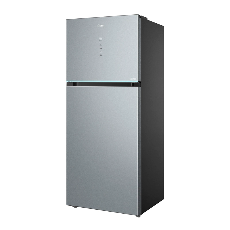 REFRIGERADOR TOP FREEZER MIDEA MDRT611EVE50 454L NO FROST PLATA - 6
