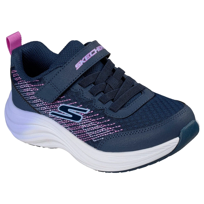 ZAPATILLAS NIÑA SKECHERS URBANAS AZUL MARINO ELITE SPORT PULSE - 4