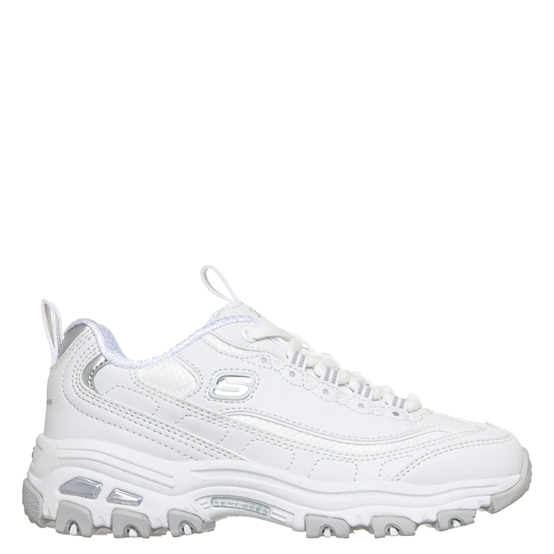 ZAPATILLAS NIÑA SKECHERS CASUALES BLANCA D'LITES - 1