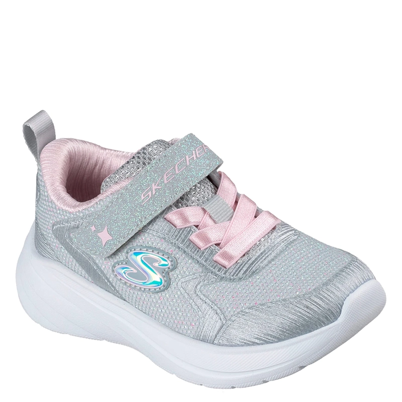 ZAPATILLAS NIÑA SKECHERS CASUALES GRIS WAVE 92 - 2