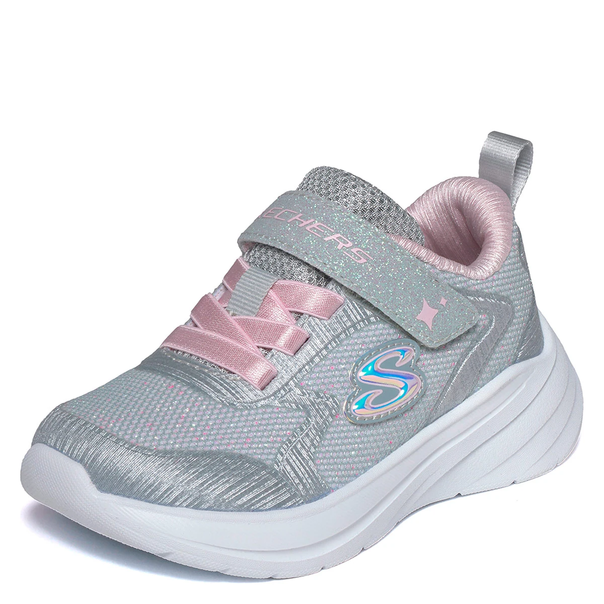 ZAPATILLAS NIÑA SKECHERS CASUALES GRIS WAVE 92 - 3