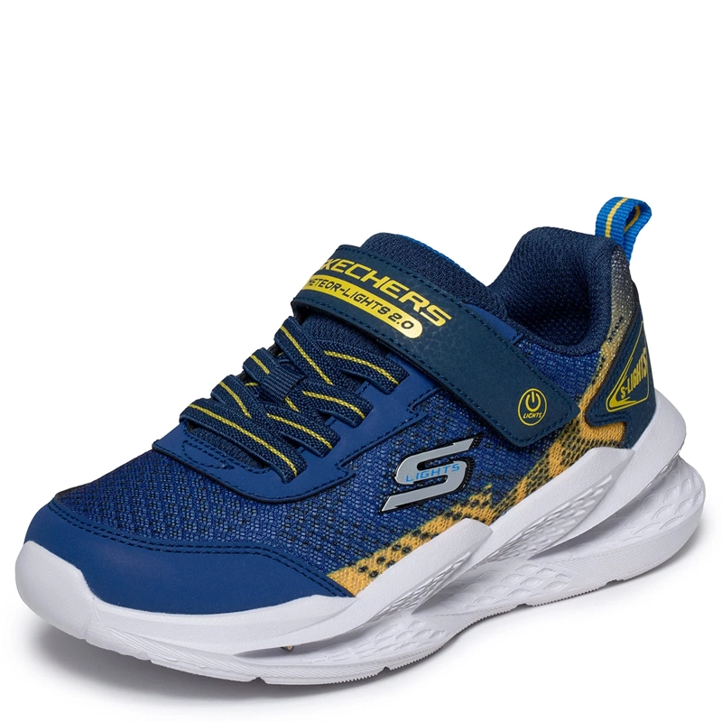 ZAPATILLAS NIÑO SKECHERS URBANAS AZUL MARINO METEOR-LIGHTS 2.0 - 4