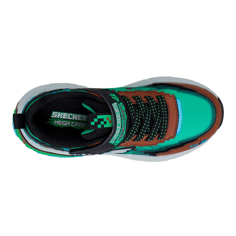 ZAPATILLAS NIÑO SKECHERS CASUALES CAFÉ MEGA-CRAFT 4K - 5