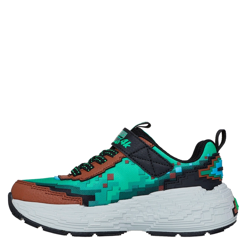 ZAPATILLAS NIÑO SKECHERS CASUALES CAFÉ MEGA-CRAFT 4K - 4