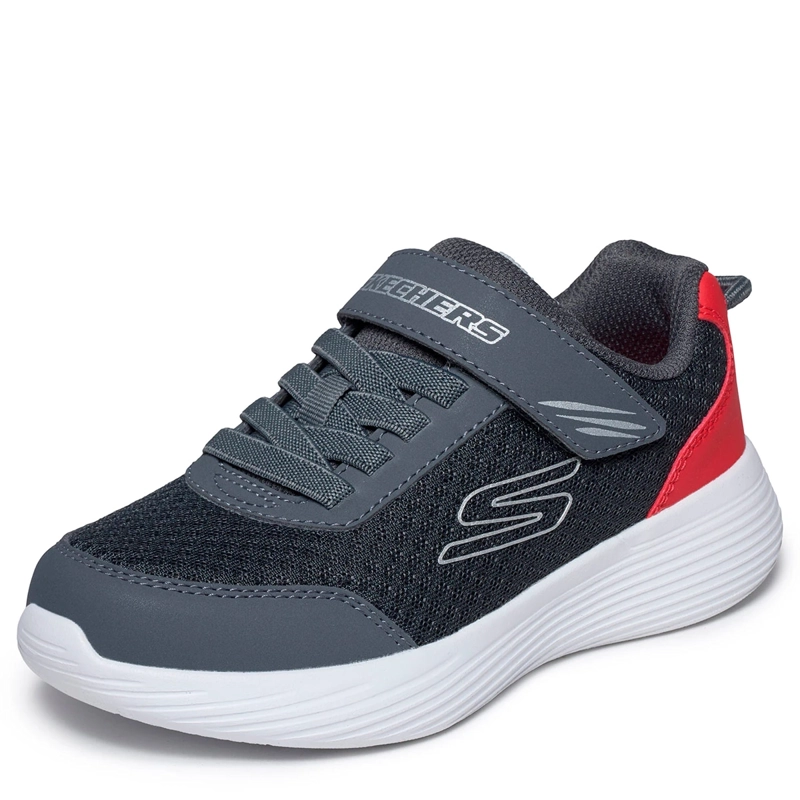ZAPATILLAS NIÑO SKECHERS URBANAS GRIS GO RUN 400 V2 - 4