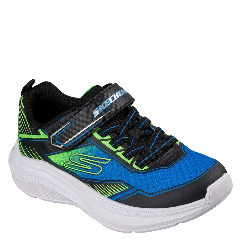 ZAPATILLAS NIÑO SKECHERS CASUALES AZUL MICROSPEC VELOCITY - 2