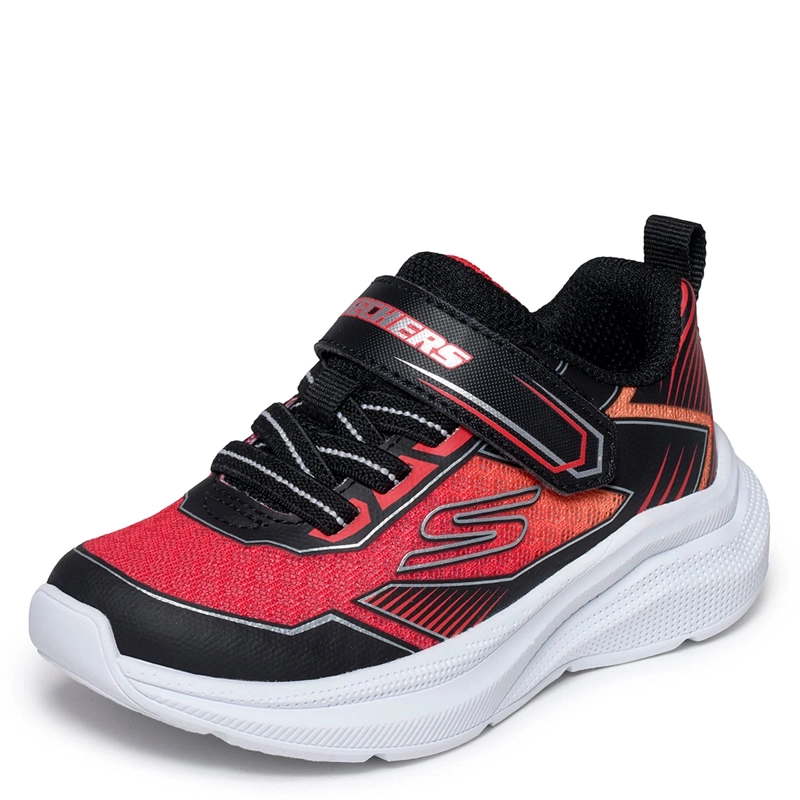 ZAPATILLAS NIÑO SKECHERS CASUALES ROJO MICROSPEC VELOCITY - 3