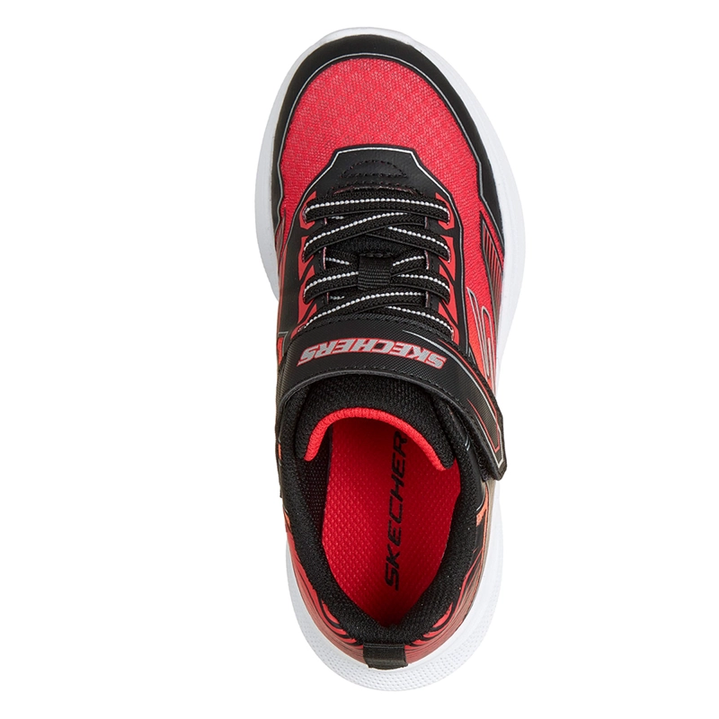 ZAPATILLAS NIÑO SKECHERS CASUALES ROJO MICROSPEC VELOCITY - 5