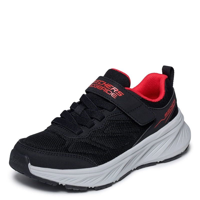 ZAPATILLAS NIÑO SKECHERS CASUALES NEGRO EDGERIDE - 3