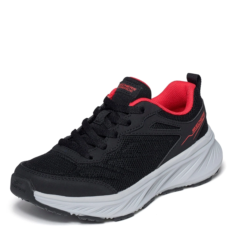 ZAPATILLAS NIÑO SKECHERS CASUALES NEGRO EDGERIDE - 3