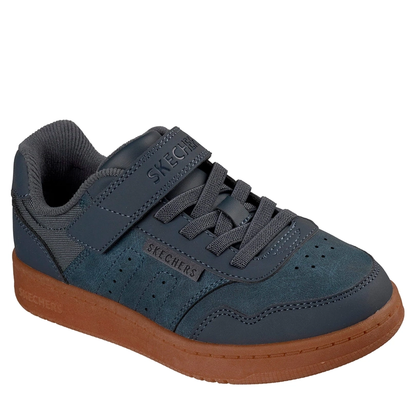 ZAPATILLAS NIÑO SKECHERS URBANAS GRIS QUICK STREET - 2
