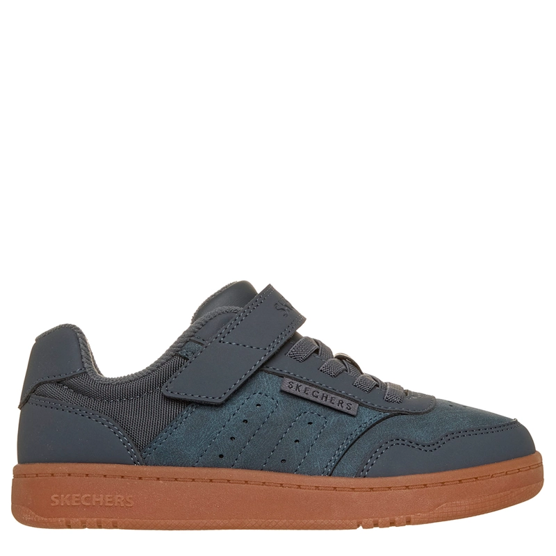 ZAPATILLAS NIÑO SKECHERS URBANAS GRIS QUICK STREET