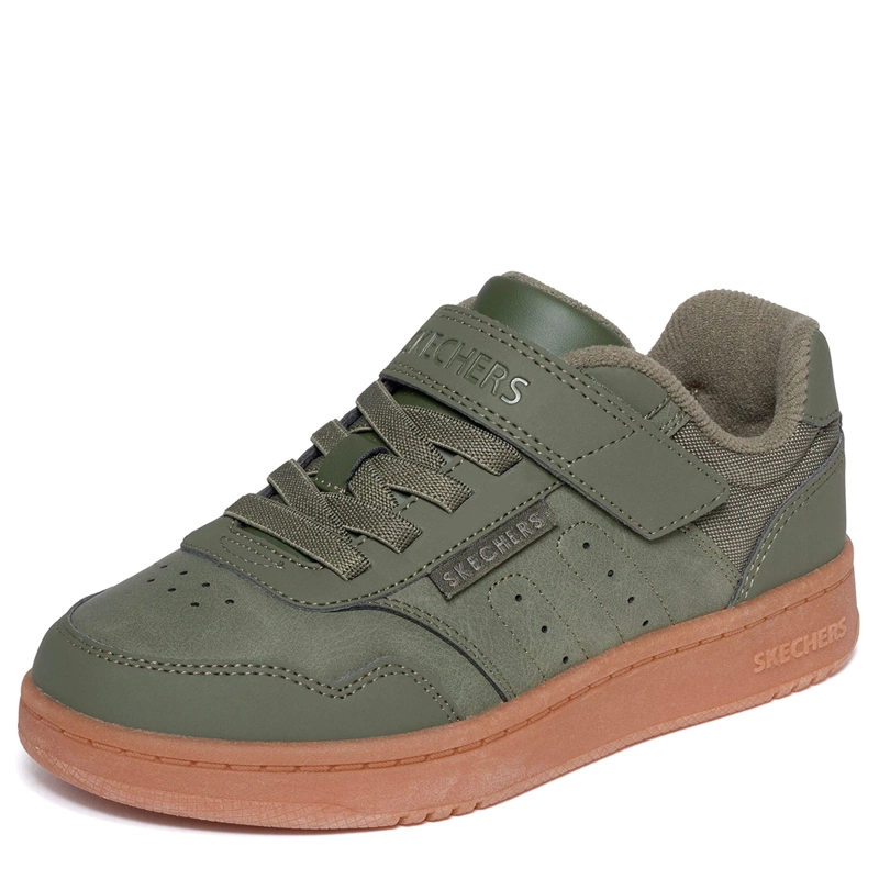 ZAPATILLAS NIÑO SKECHERS URBANAS OLIVA QUICK STREET - 4
