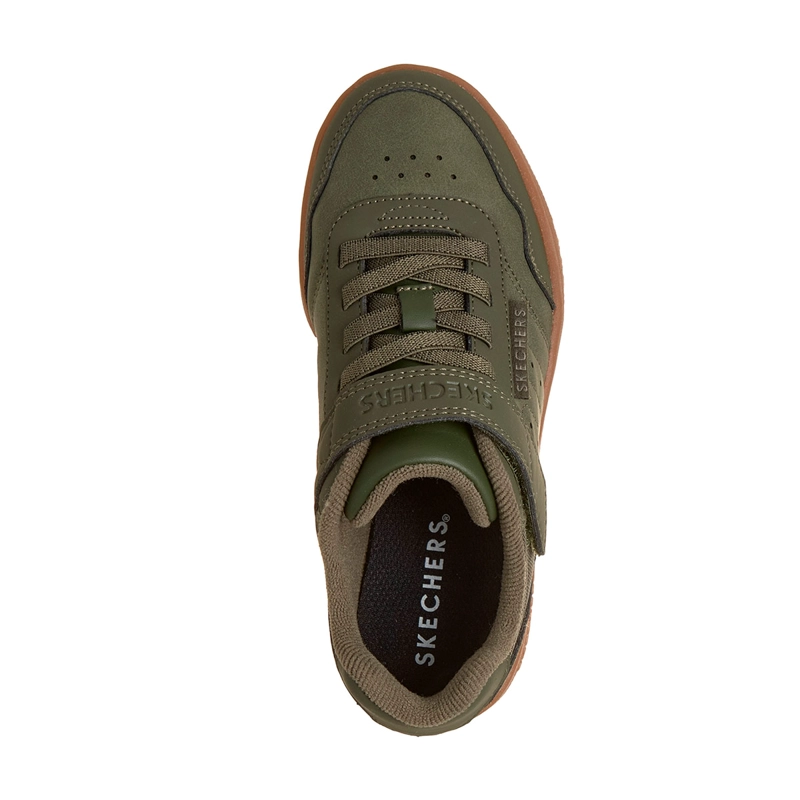 ZAPATILLAS NIÑO SKECHERS URBANAS OLIVA QUICK STREET - 5