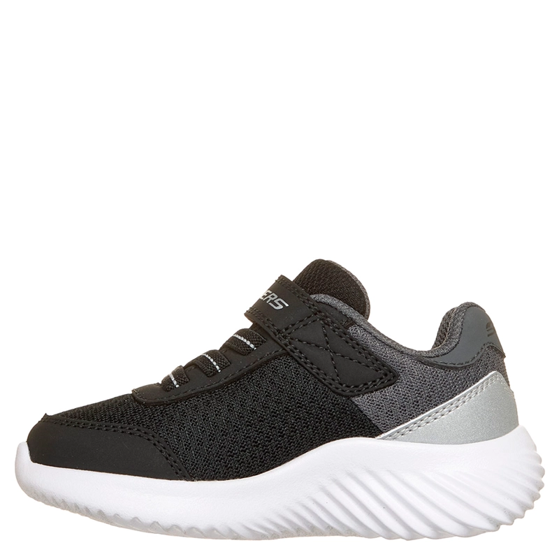 ZAPATILLAS NIÑO SKECHERS CASUALES NEGRO BOUNDER - 4