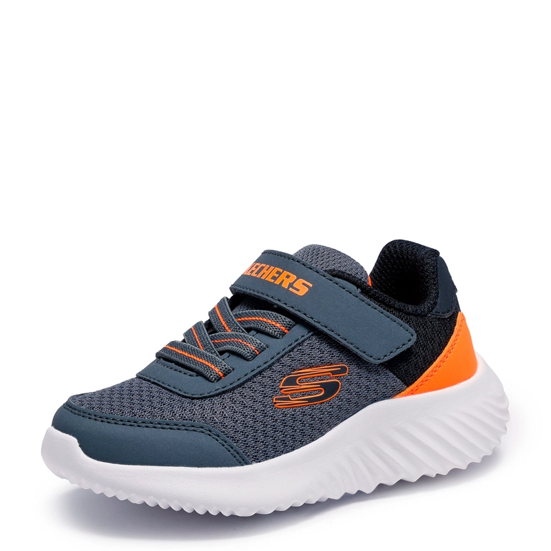 ZAPATILLAS NIÑO SKECHERS URBANAS GRIS BOUNDER - 2