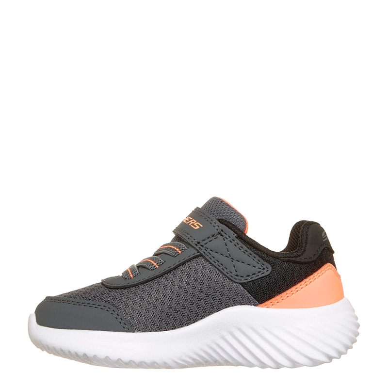 ZAPATILLAS NIÑO SKECHERS URBANAS GRIS BOUNDER - 3