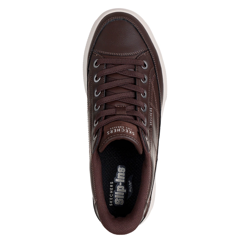ZAPATILLAS HOMBRE SKECHERS CASUALES CAFÉ SLIP-INS ARCH FIT ARCADE - 4