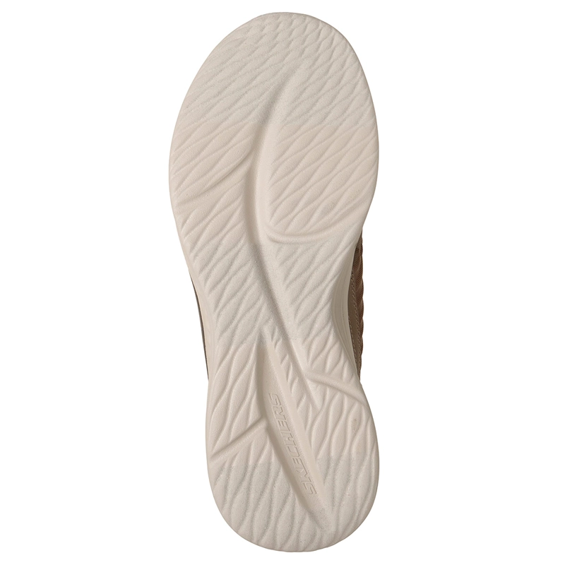 ZAPATILLAS HOMBRE SKECHERS CASUALES TAUPE SLIP-INS RELAXED FIT SLADE - 6