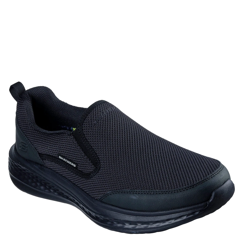 ZAPATILLAS HOMBRE SKECHERS CASUALES NEGRO RELAXED FIT SLADE - 2