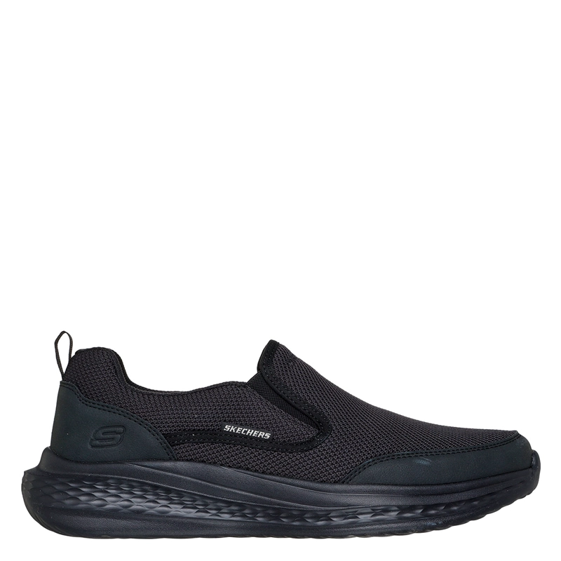 ZAPATILLAS HOMBRE SKECHERS CASUALES NEGRO RELAXED FIT SLADE - 1