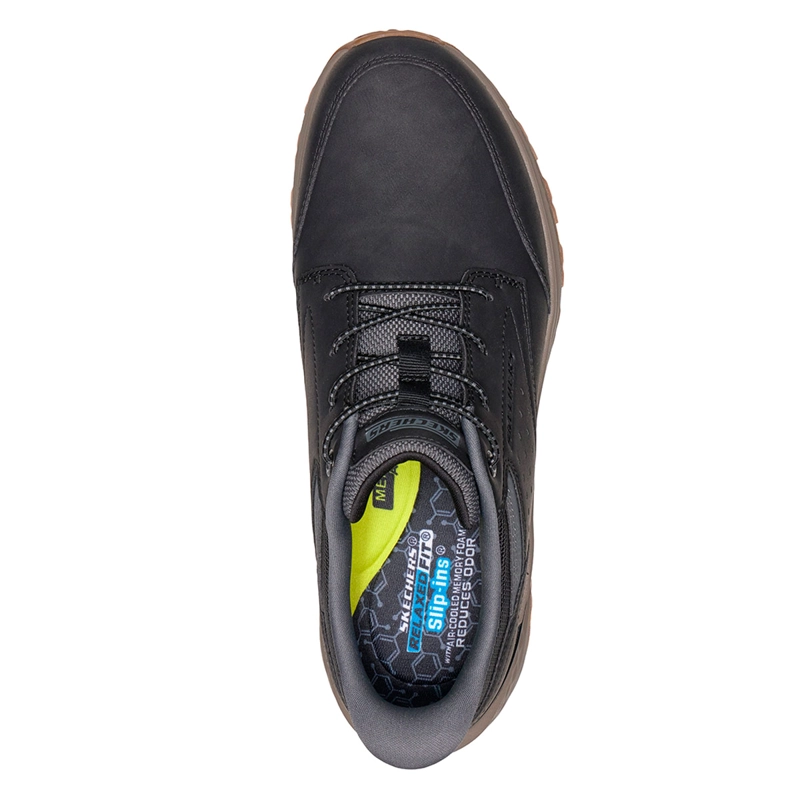 ZAPATILLAS HOMBRE SKECHERS CASUALES NEGRO SLIP-INS RELAXED FIT SLADE ULTRA - 5