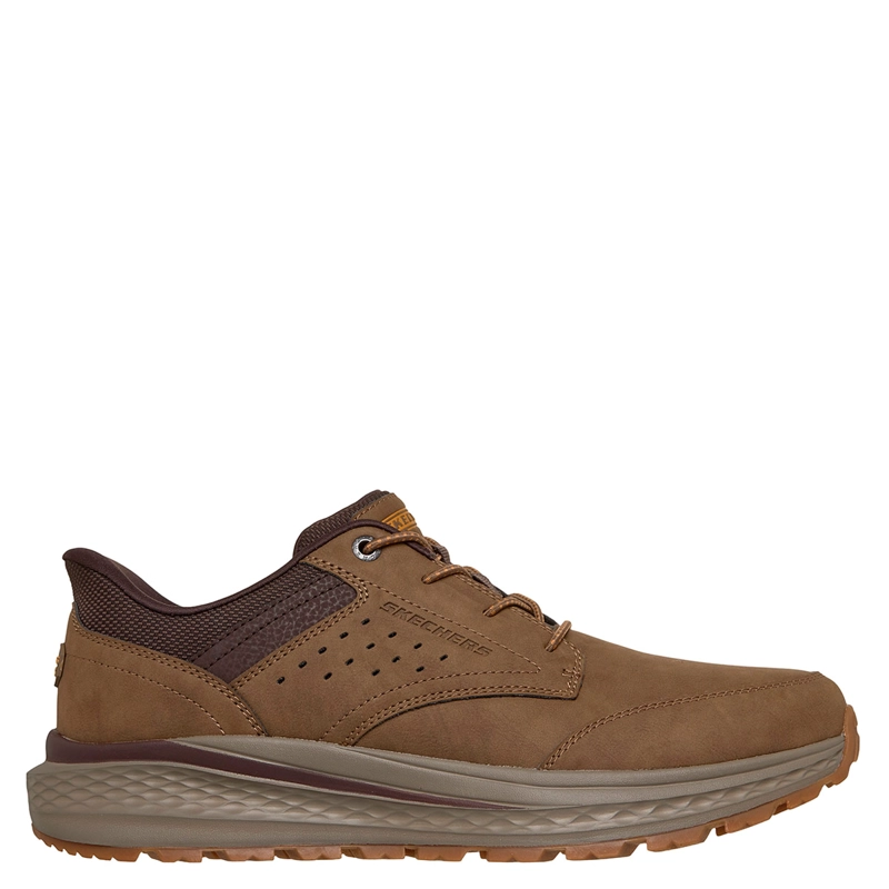 ZAPATILLAS HOMBRE SKECHERS CASUALES CAFÉ SLIP-INS RELAXED FIT SLADE ULTRA - 1