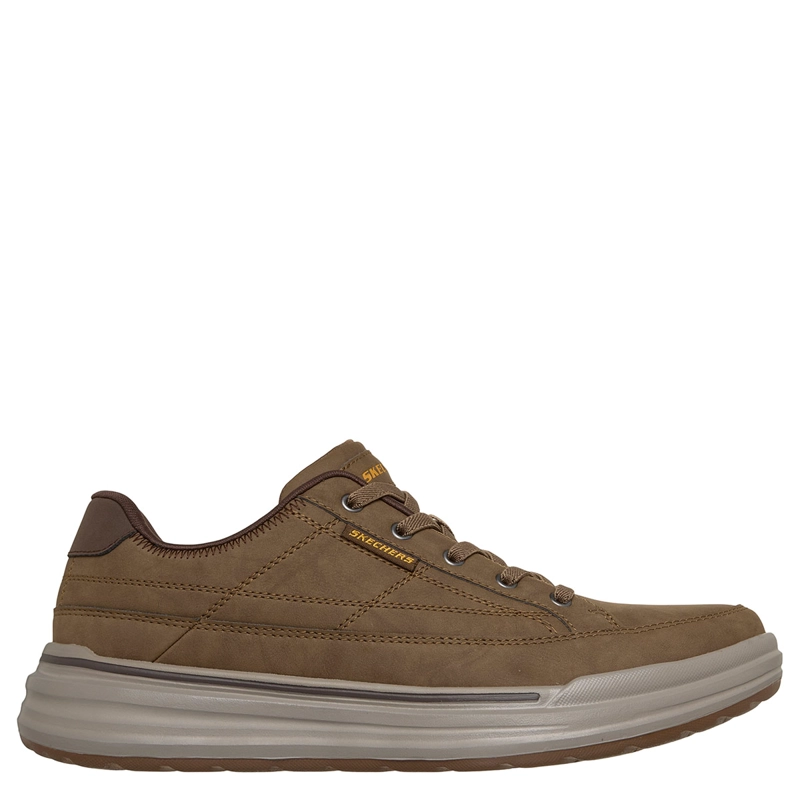 ZAPATILLAS HOMBRE SKECHERS URBANAS CAFÉ RELAXED FIT STERLING - 1