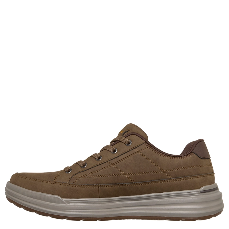 ZAPATILLAS HOMBRE SKECHERS URBANAS CAFÉ RELAXED FIT STERLING - 2