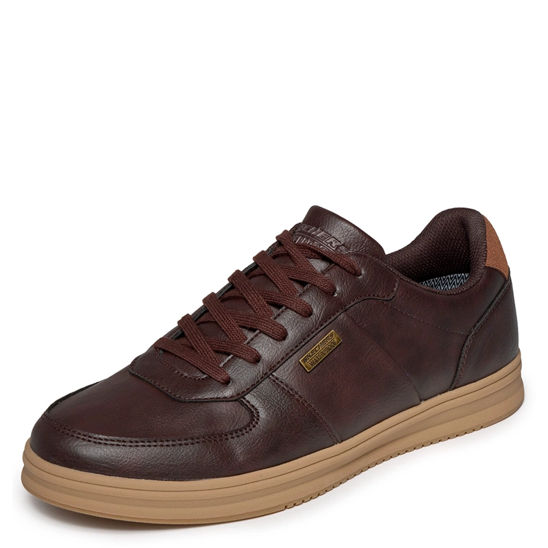 ZAPATILLAS HOMBRE SKECHERS CASUALES CAFÉ PALMIRO - 3