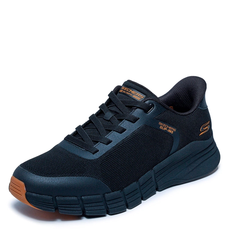 ZAPATILLAS HOMBRE SKECHERS CASUALES NEGRO SLIP-INS BOBS B FLEX 2.0 - 3