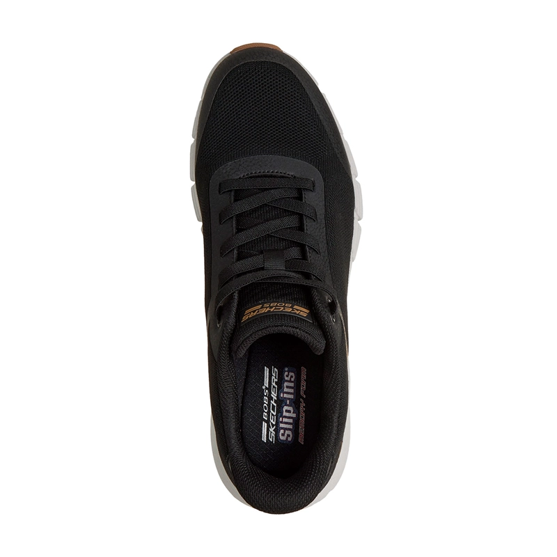 ZAPATILLAS HOMBRE SKECHERS URBANAS NEGRO SLIP-INS BOBS B FLEX 2.0 - 3